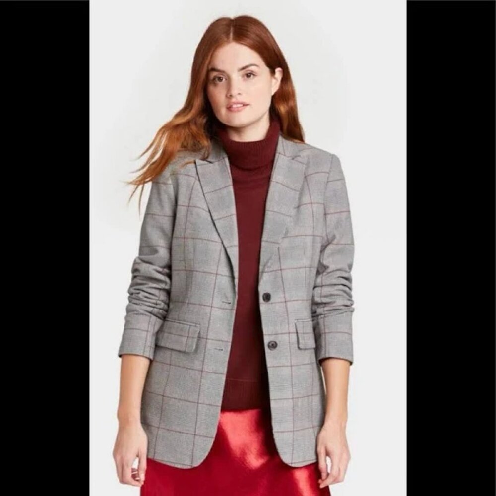 💗A New Day Blazer, Jacket XXL, 2X, Houndstooth, Check EXC💗